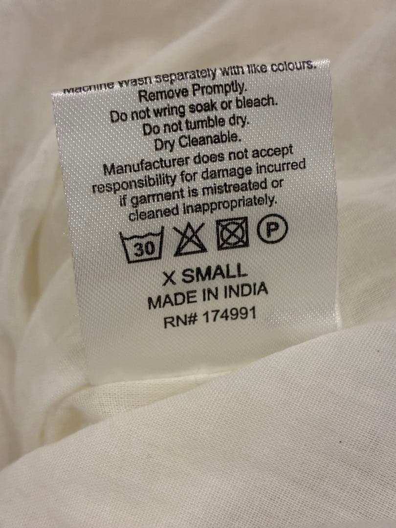 Merlette ティアードドレス　アイボリー　XS