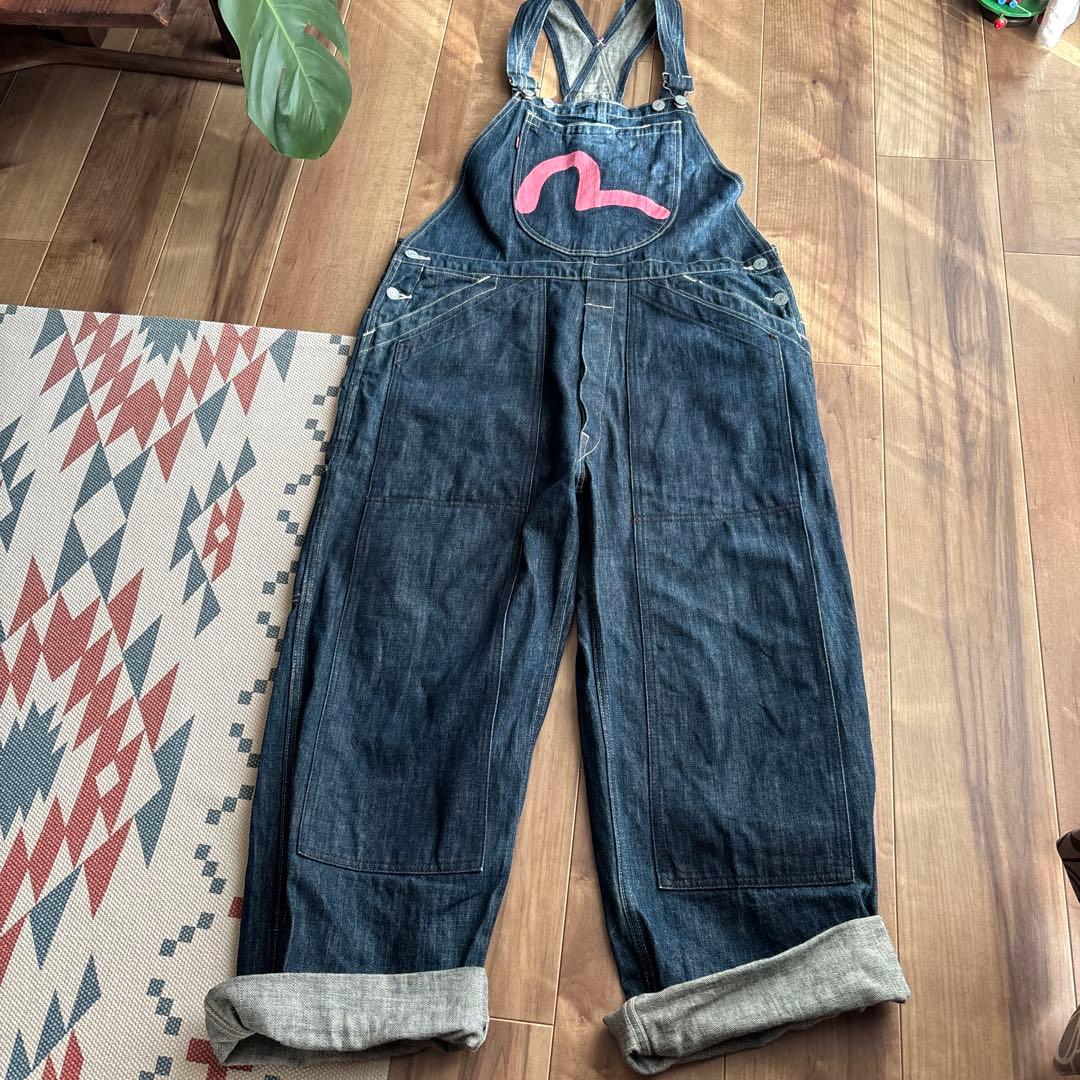 エビス　　オーバーオール　デニム　ジーンズ