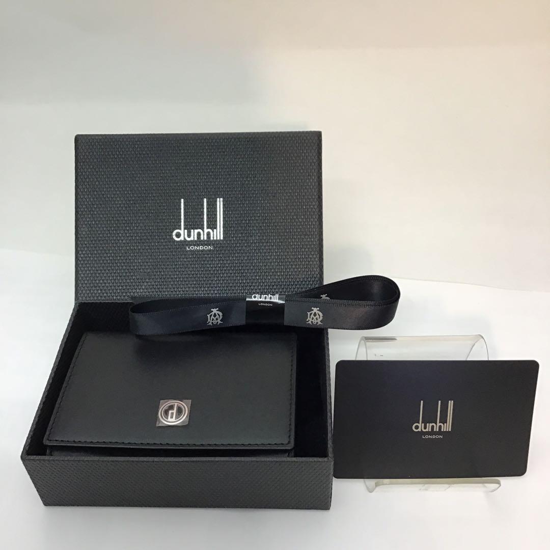 ‼️未使用‼️ ダンヒル dunhill ブラック 名刺入れ、カードケース