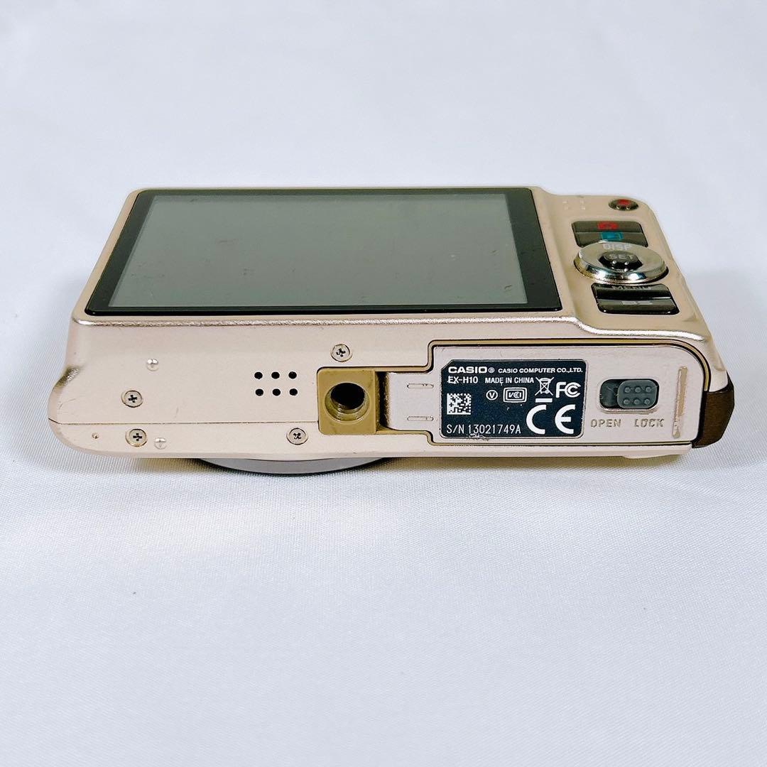 【良品】 CASIO EXILIM コンパクトデジタルカメラ EX-h10