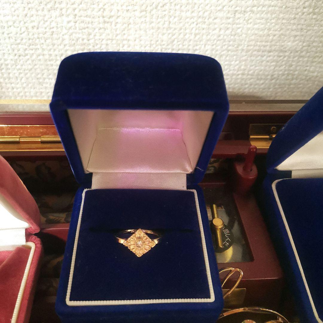 【秘密のうなぎ】遺品整理 大量アクセ 刻印 指輪 金色 喜平 ブローチ