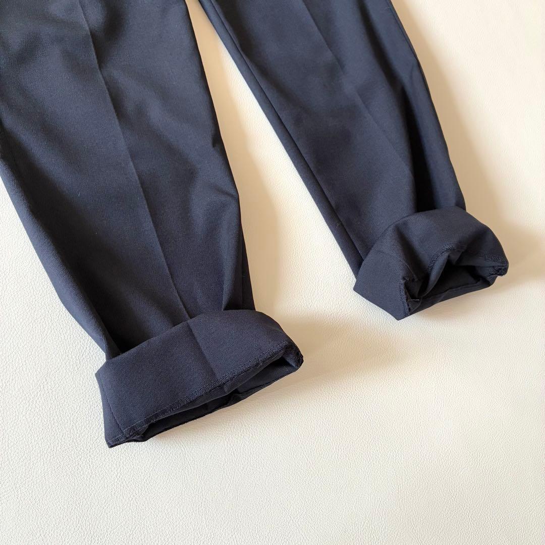 未使用タグ付き✨トラディショナルウェザーウェア　ツータックテーパードパンツ　濃紺