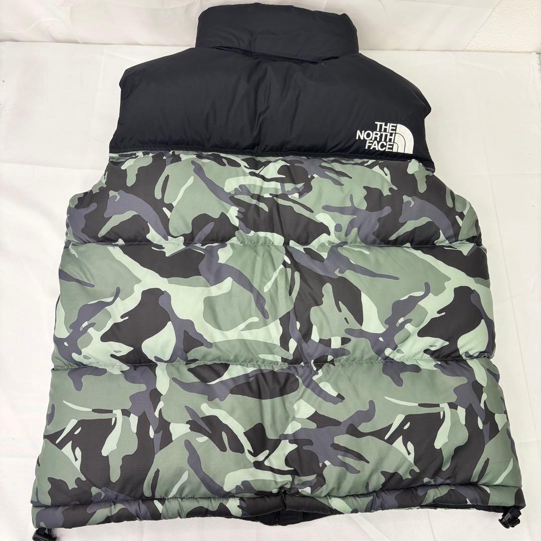 THE NORTH FACE カモフラージュ ダウンベスト L メンズ