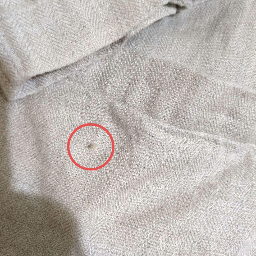 フレンチリネンのテーラードジャケット / かぐれ コラボ　Mサイズ