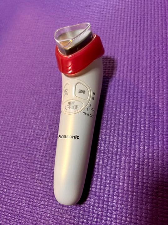 パナソニック 美顔器 イオンエフェクター 温感タイプ ピンク調