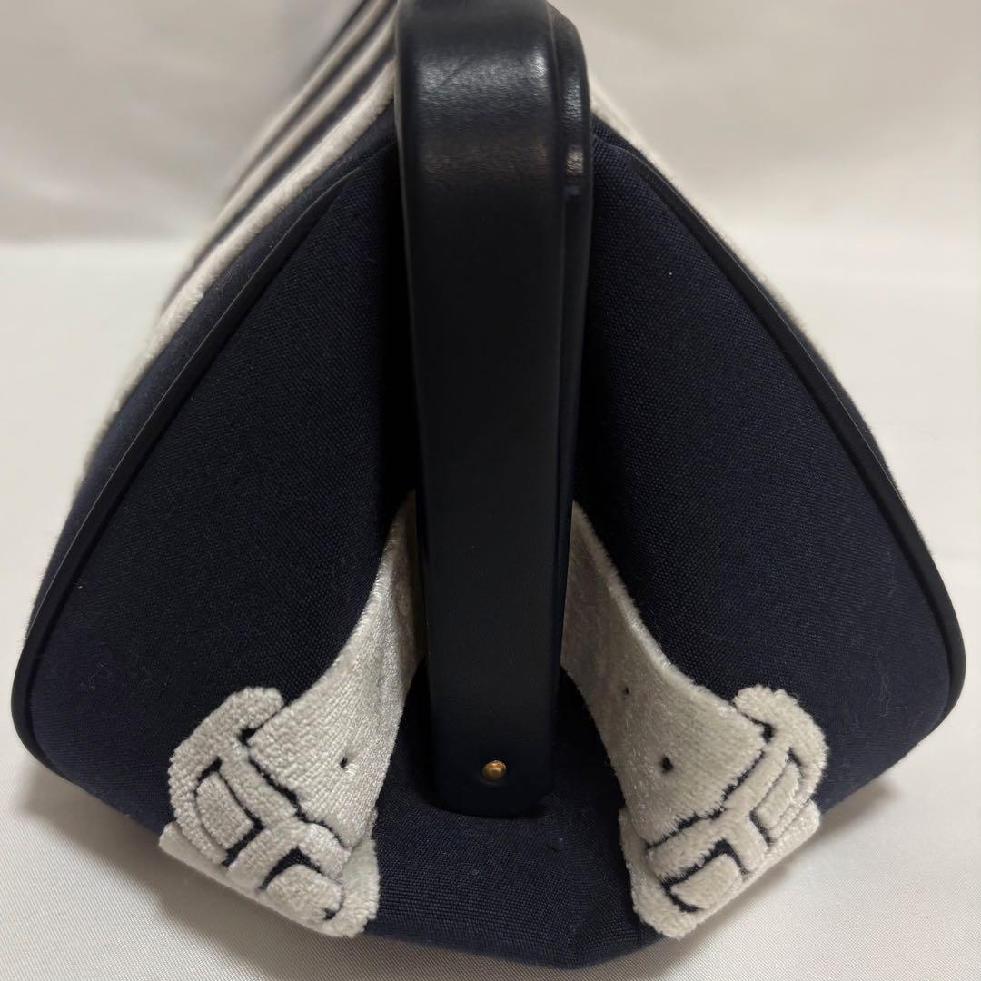 正規品 希少 ロベルタディカメリーノ バゴンギ ハンドバック キャンバス 牛革