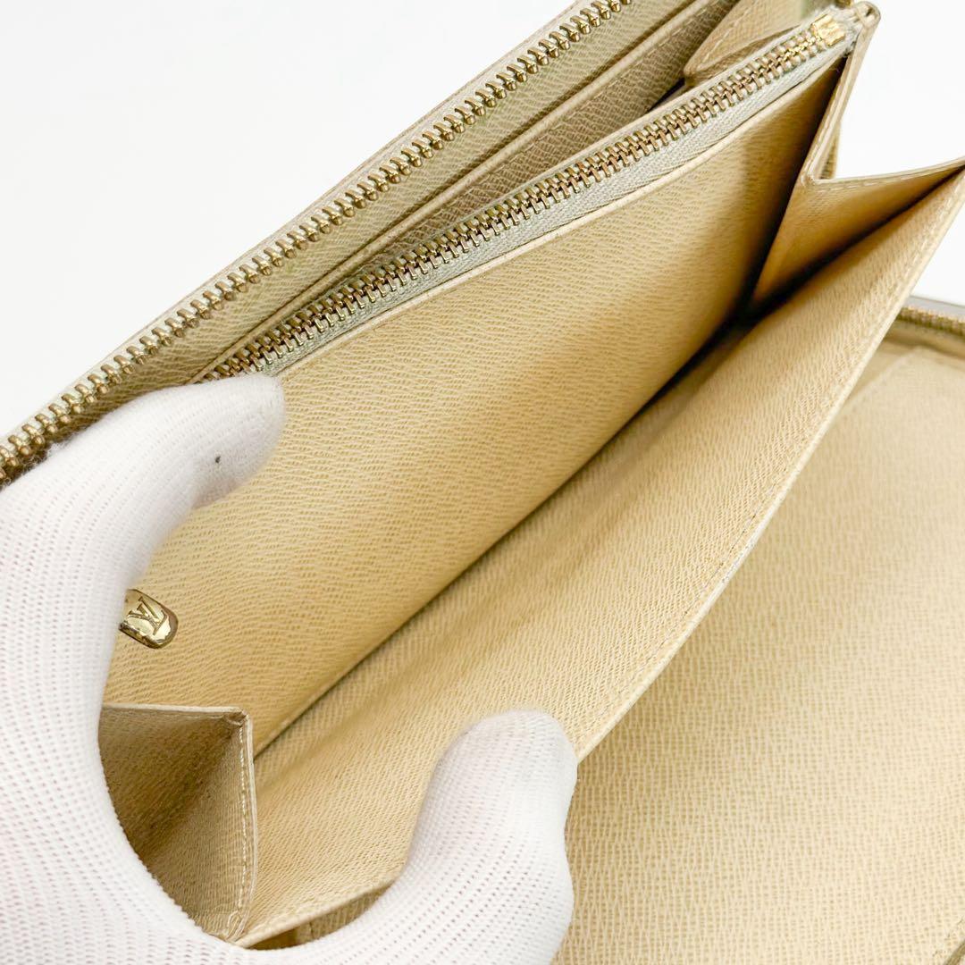 ルイヴィトン ジッピーオーガナイザー ダミエ アズール ラウンド 長財布