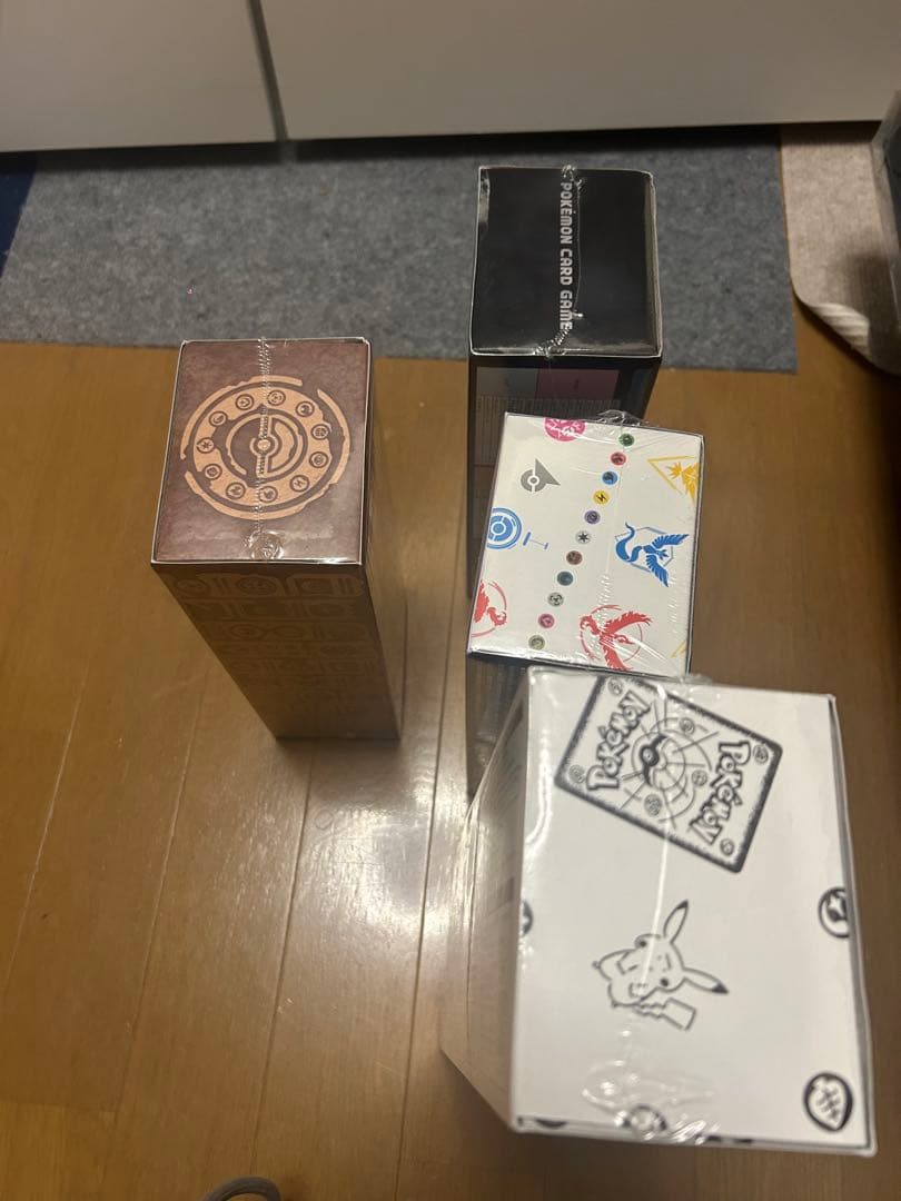 Yu NAGABA 、ミステリーボックス、ポケモンGO、黒炎の支配者シュリンク付