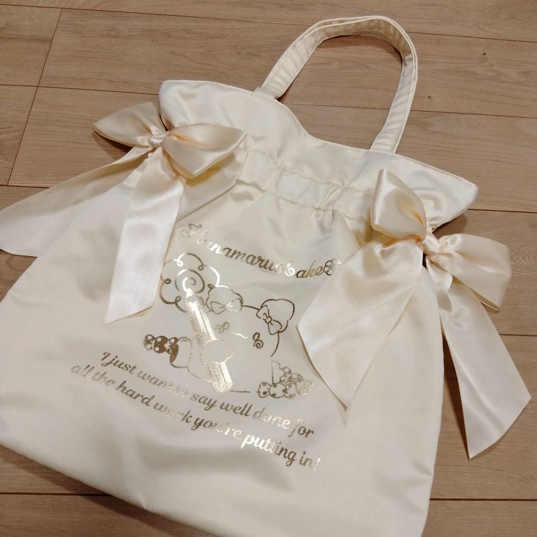 はなまるおばけ メゾンドフルール　ダブルリボン　トートバッグ　受注生産品