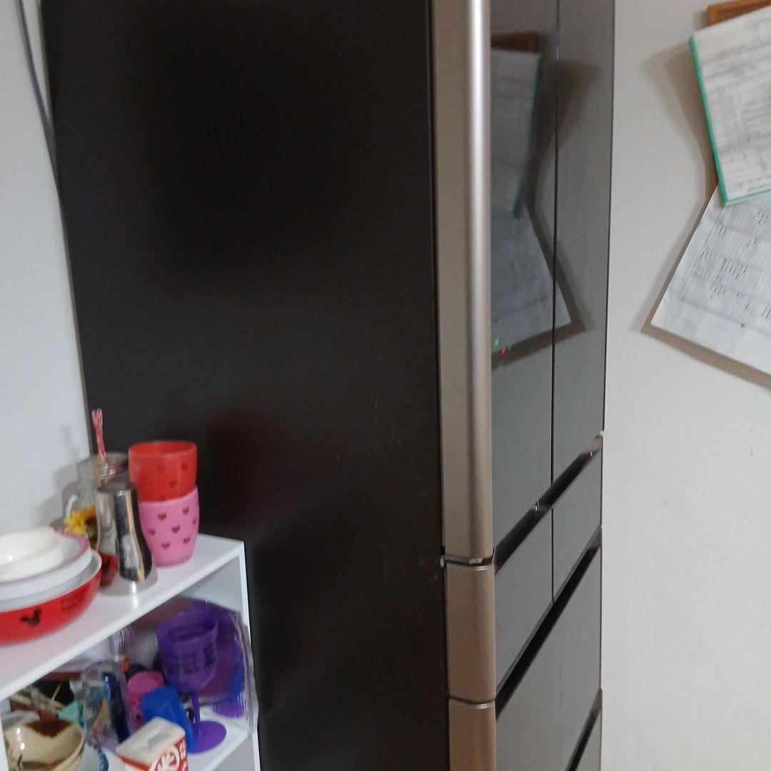 HITACHIドア冷蔵庫 ブラック used