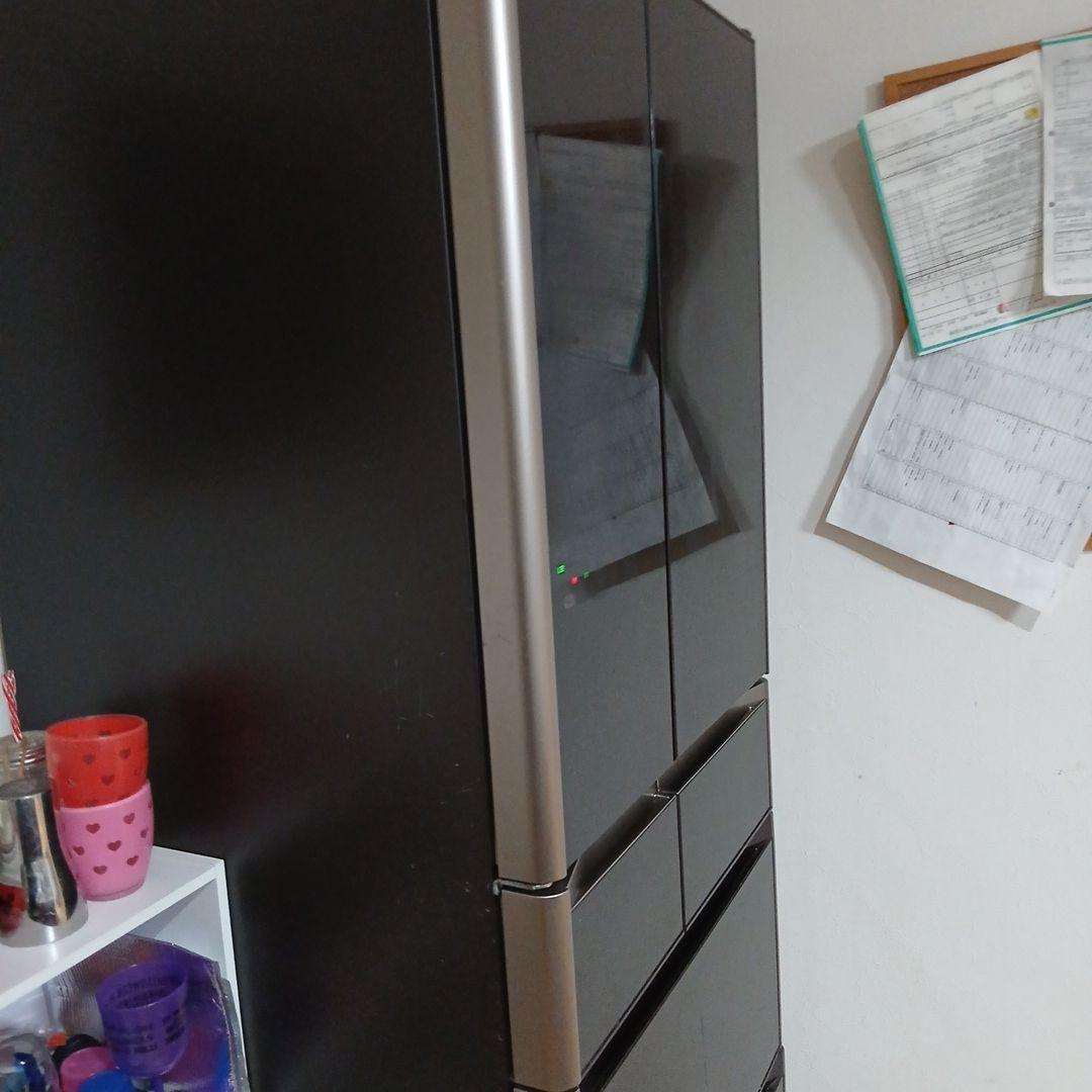 HITACHIドア冷蔵庫 ブラック used