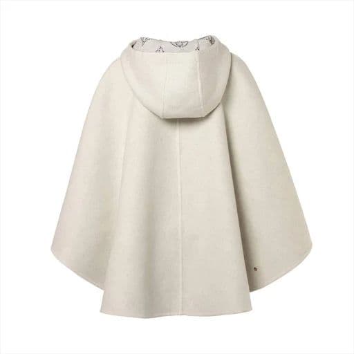 LV ヴィトン　マヒナ　リバーシブル　フード　ケープ　ポンチョ　定価70万円