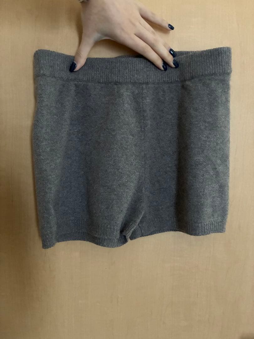 todayful カシミヤニットブルマ　　パンツ