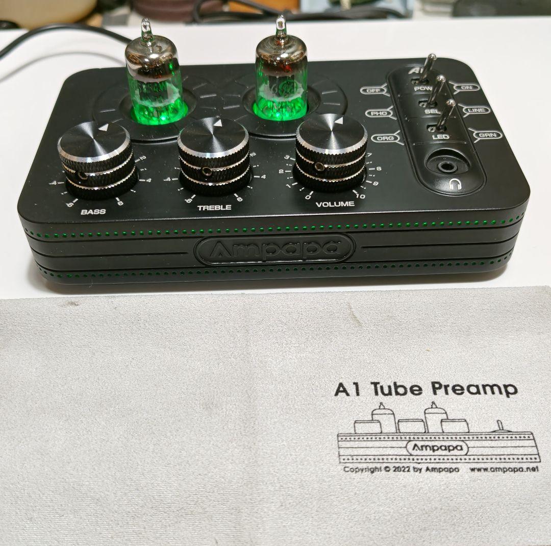 フォノイコライザー、Ampapa A1 Tube Preamp