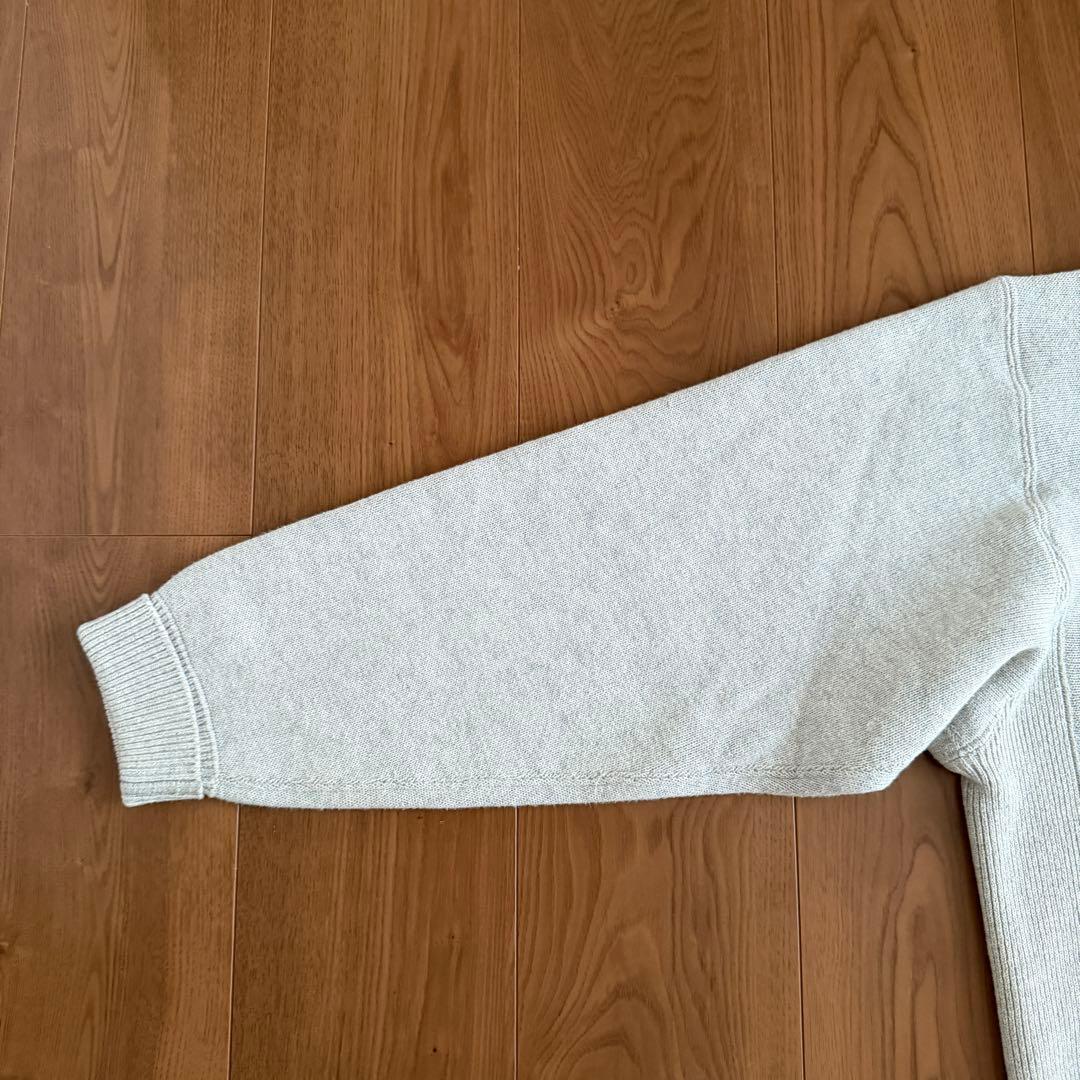 BODHI リバースウィーブ型 カシミヤ ニット セーター