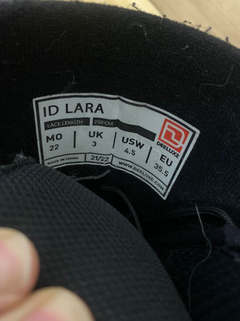 スノーボード DEELUXE ID LARA 22.0cm