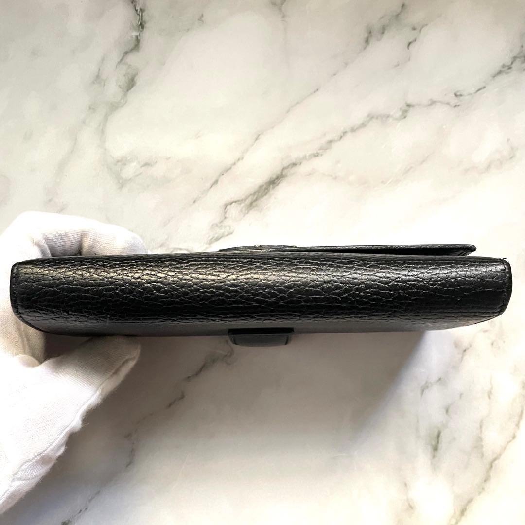 GUCCI グッチ　長財布　スタッズ　インターロッキング　美品GG 0114-①