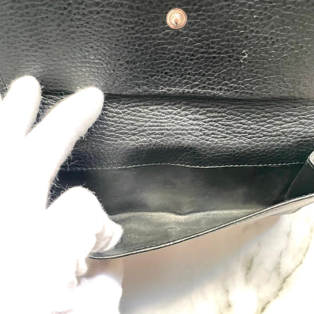 GUCCI グッチ　長財布　スタッズ　インターロッキング　美品GG 0114-①