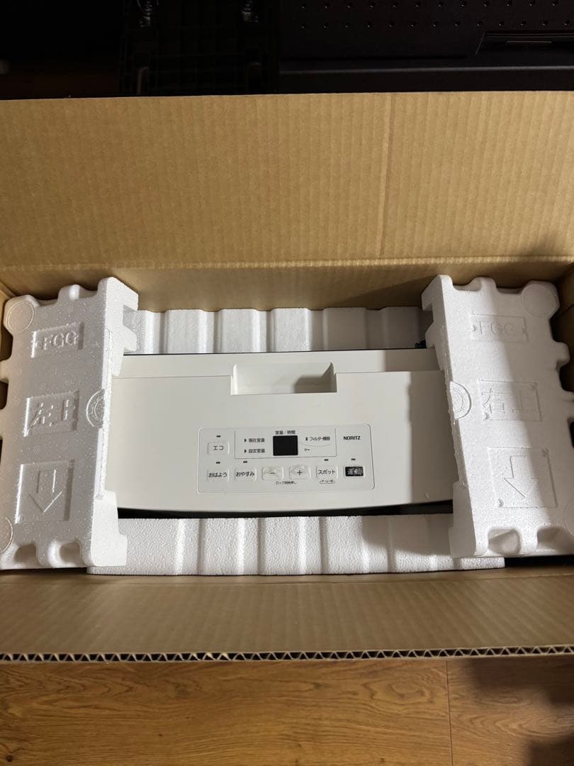 【最終お値下】2023年製ノーリツ ガスファンヒーター GFH-4007S-W5