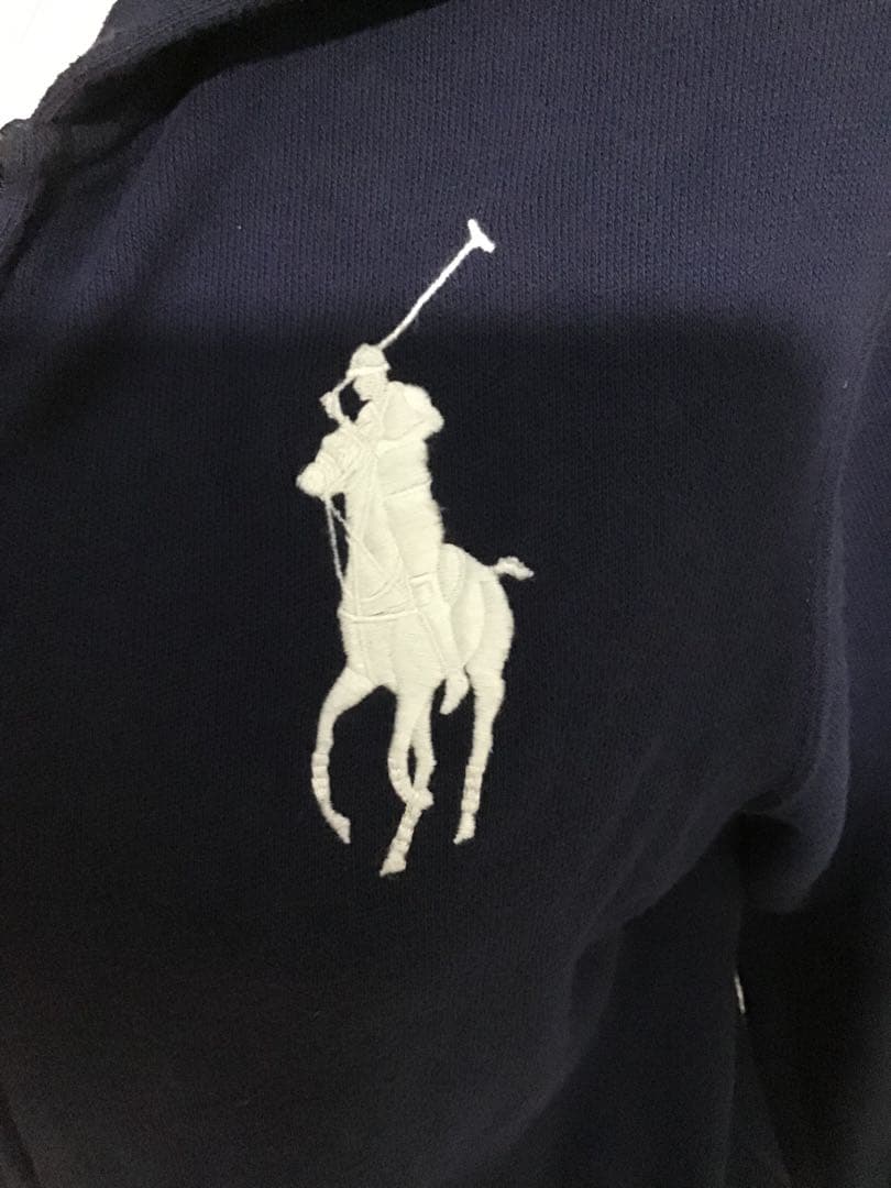 バクプリ★ラルフローレン★Y2K ビッグポニー ネイビー アメリカ