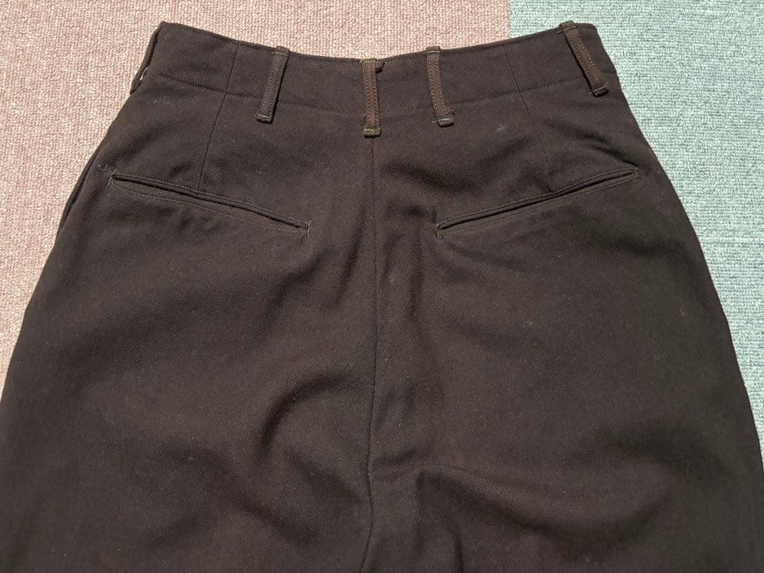 30s vintage スラックス ウール 40s