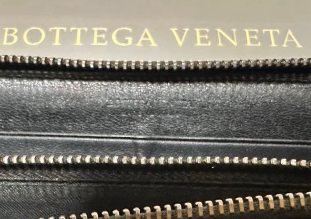 【付属品付】ボッテガヴェネタ ラウンドファスナー/ラム/黒/2️⃣✨✨✨