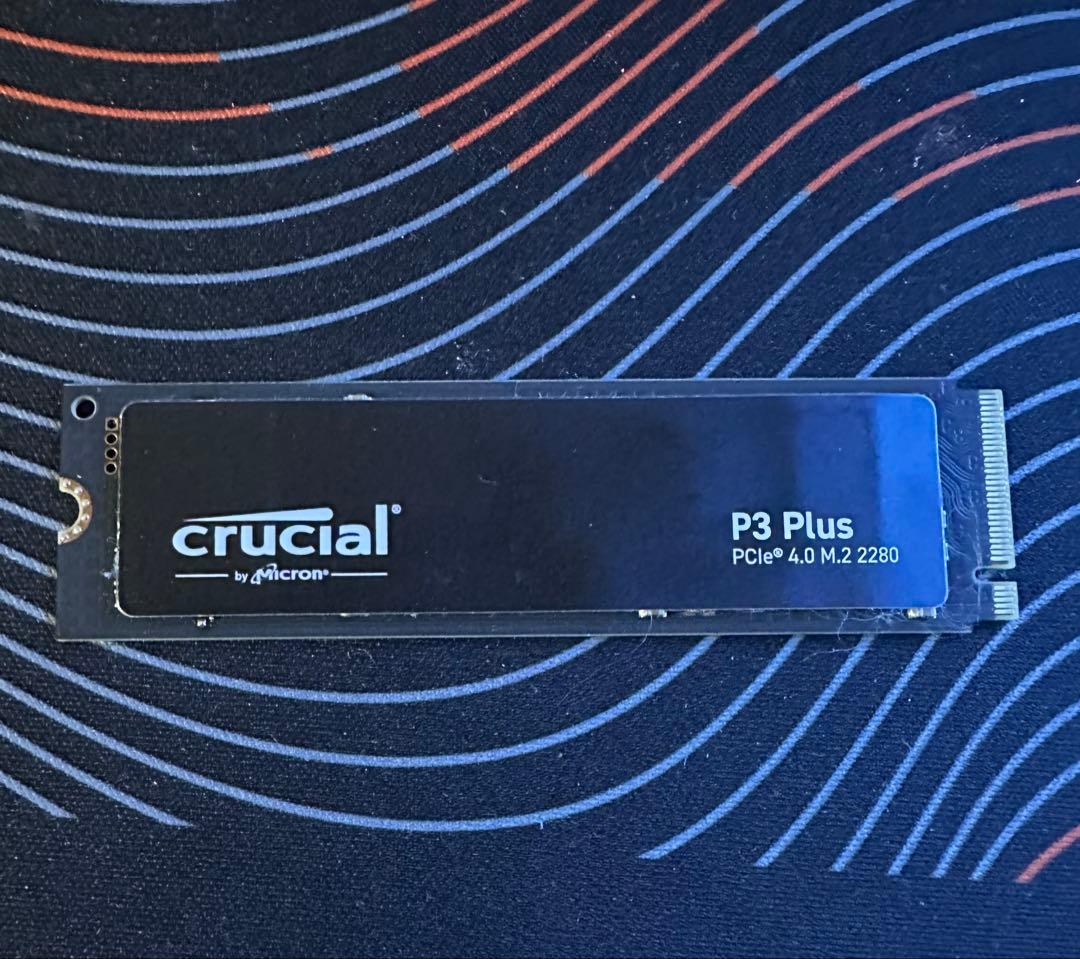 内蔵型SSD Crucial P3 Plus Gen4 1 TB NVMe SSD