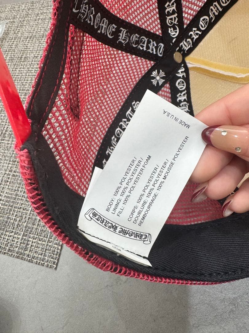 CHROME HEARTS クロムハーツ メッシュキャップ