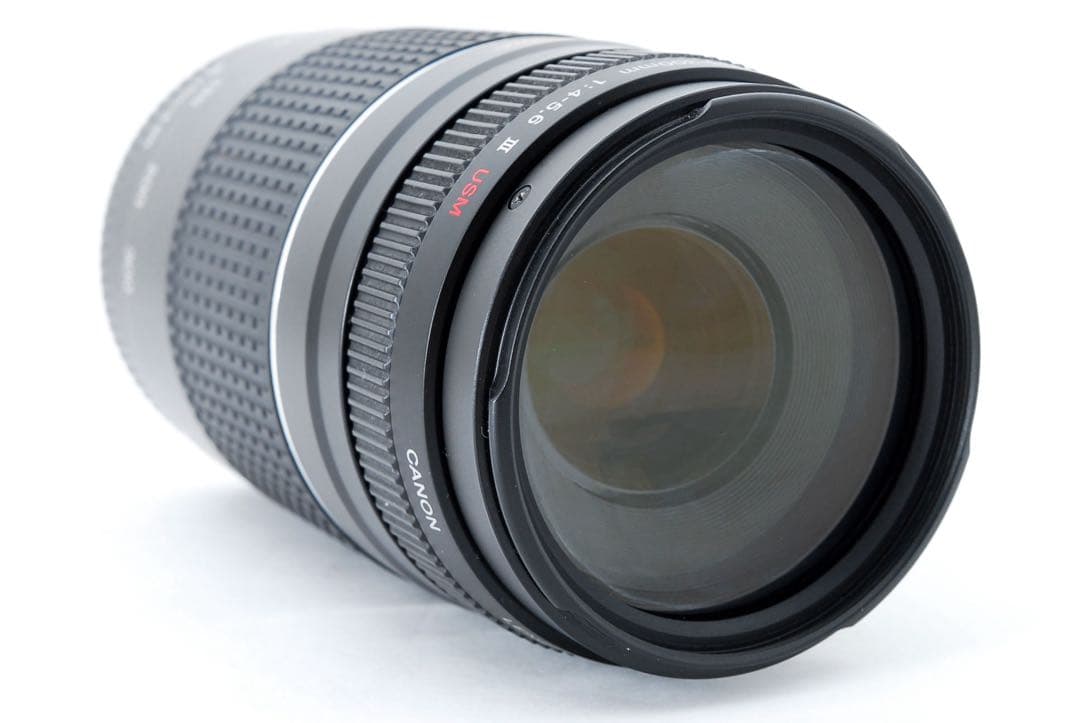 大望遠レンズ☆デジタル一眼レフカメラ☆Canon EF75-300 USM