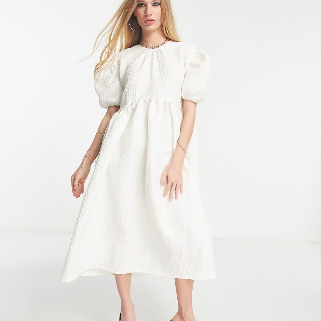 Sister Jane ミディスモック　アイボリー