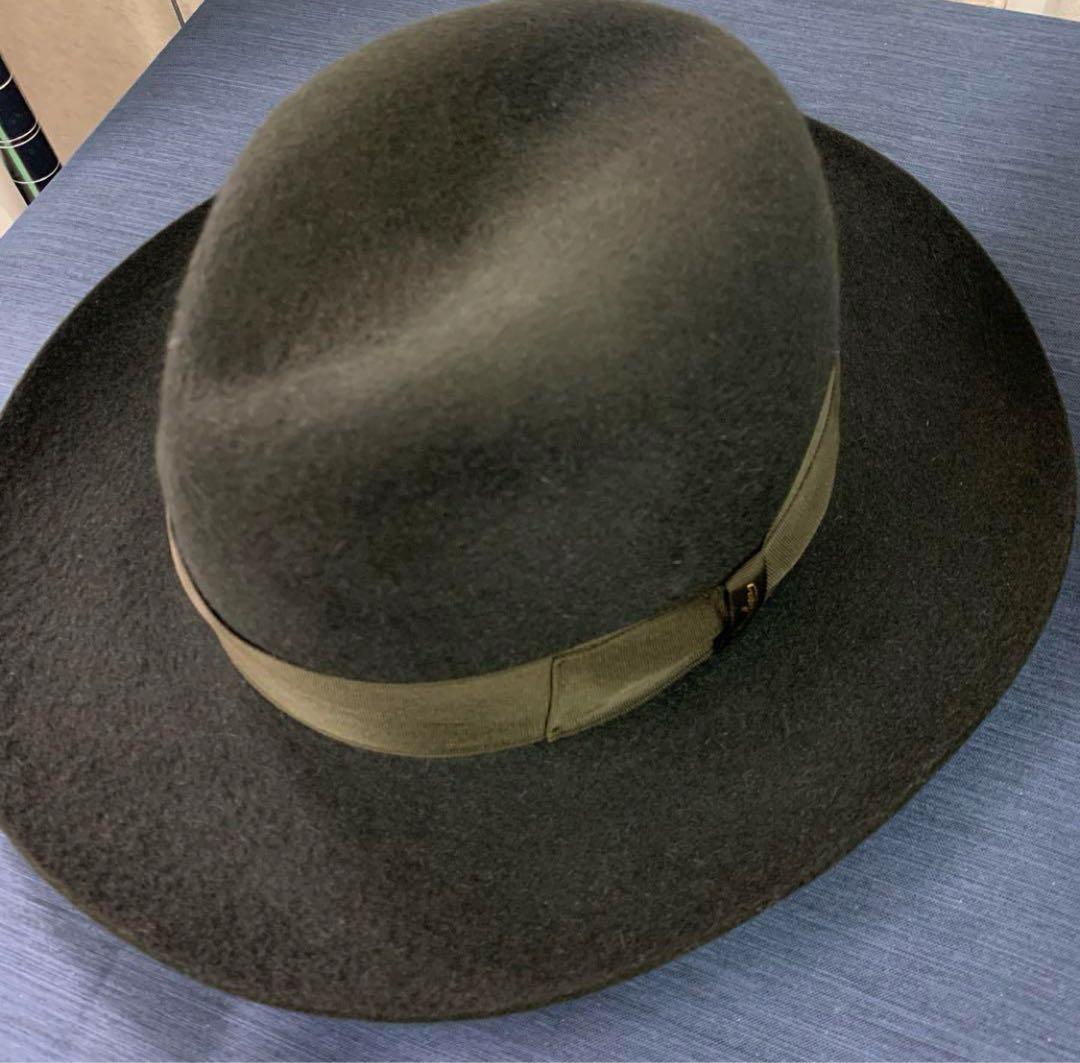 カ*ト様 美品 箱付き ボルサリーノ ハット Borsalino 58