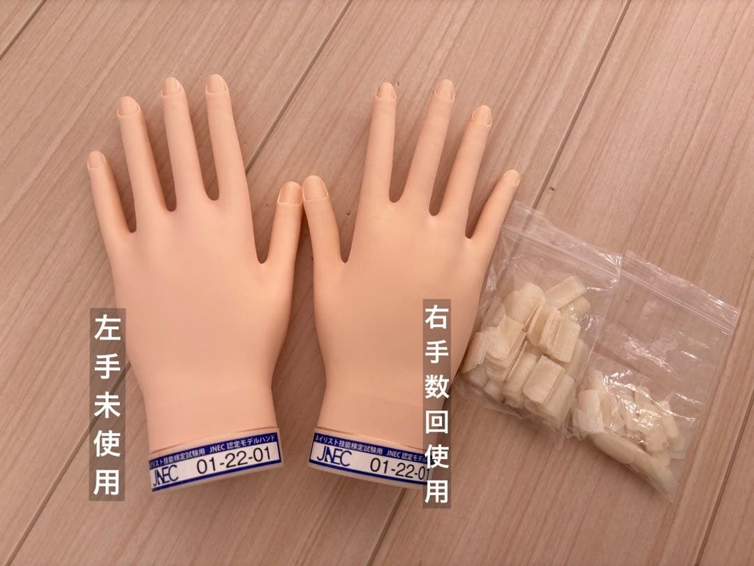 認定ハンドモデル　両手セット　JNEC