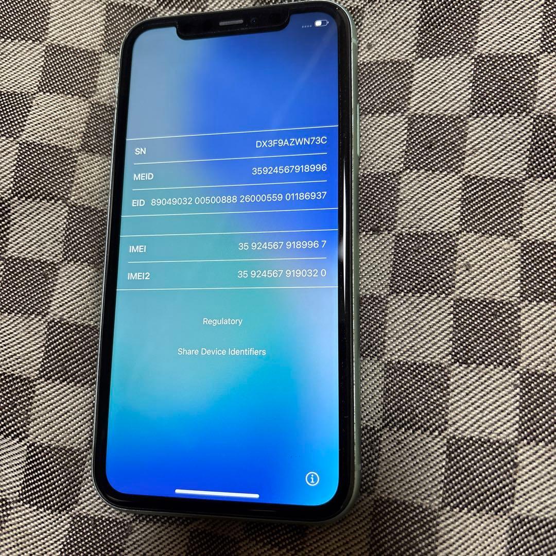 Apple iPhone 11 ミントグリーン64GB 本体　オマケ付き