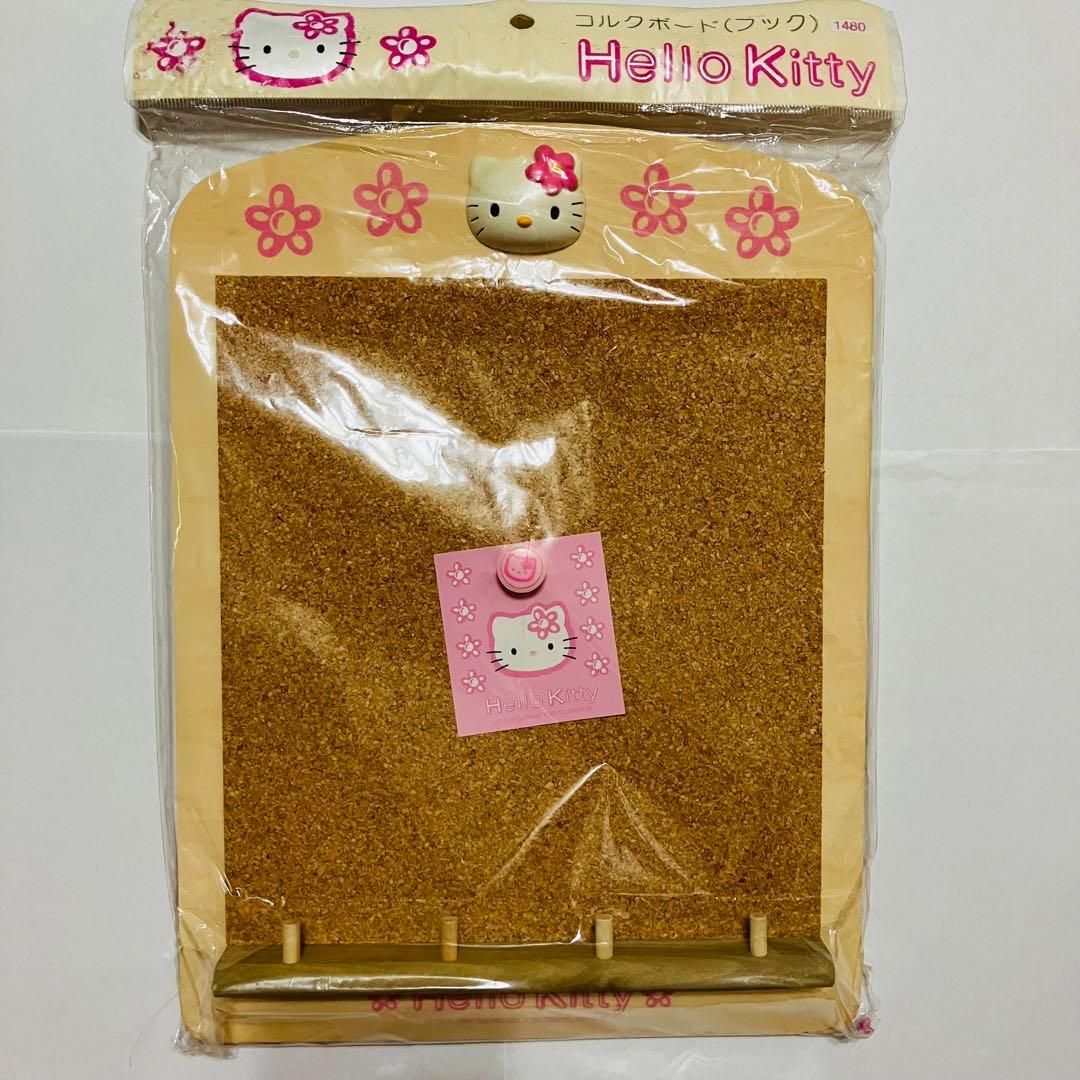 【カオハナキティ】 コルクボード スクエア 1998年 未開封 美品❣️