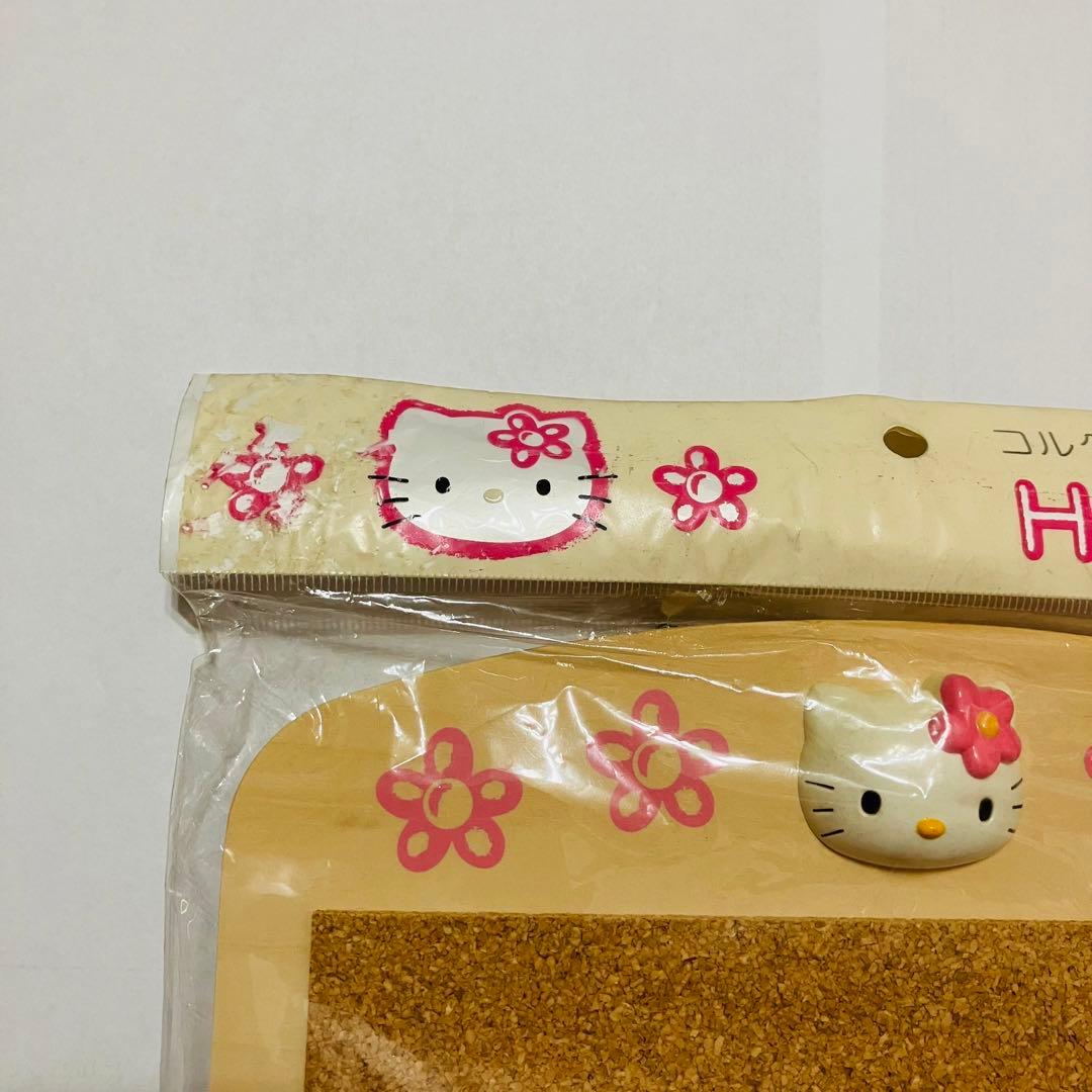 【カオハナキティ】 コルクボード スクエア 1998年 未開封 美品❣️