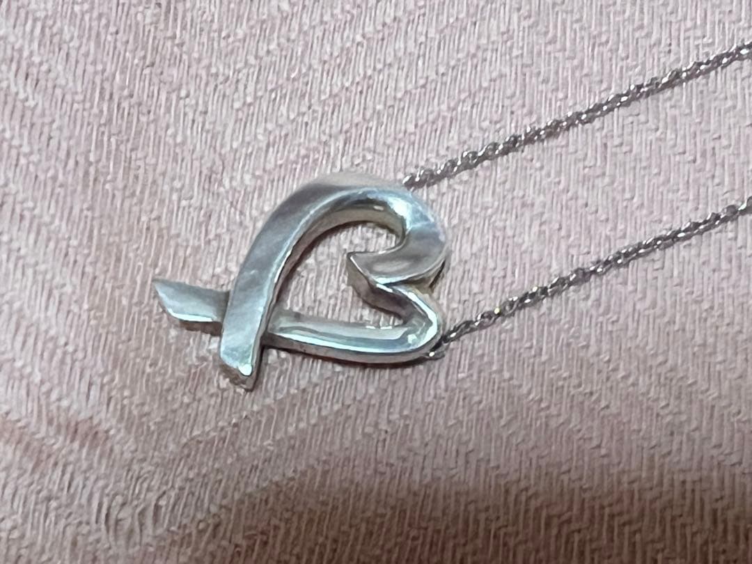 TIFFANY&Co.ティファニーネックレス ラビングハート 925