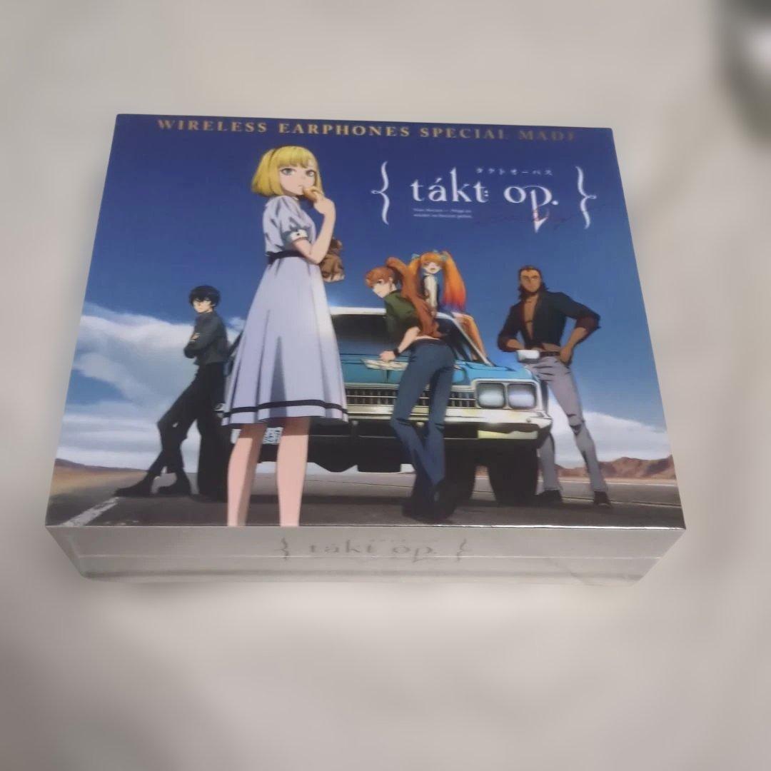 takt op. タクトオーパス コラボ ワイヤレスイヤホン 新品未開封