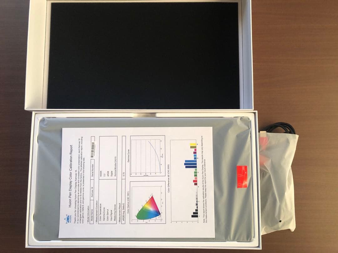 状態良好 HUION KAMVAS 16 Gen 3 2.5K 液タブ