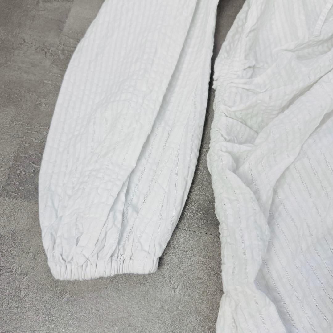 Uhr Gathering Dress　シャーリングドレス　綿100%　ウーア