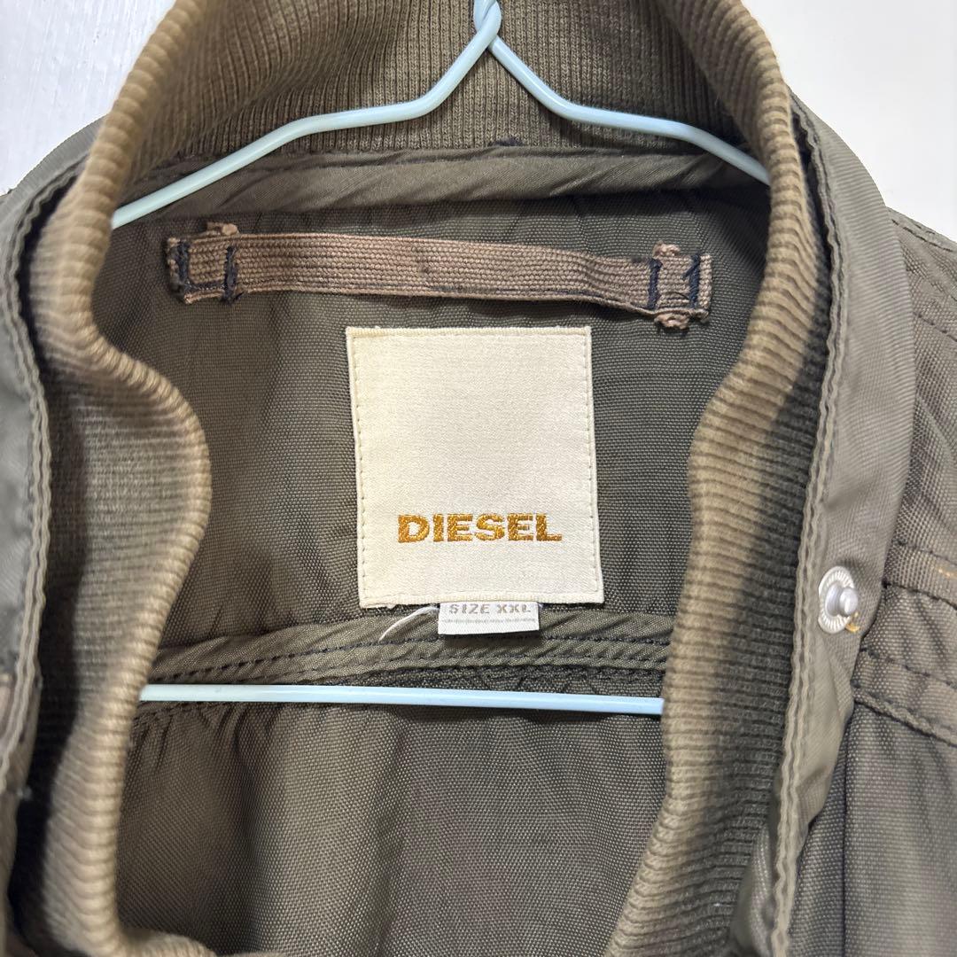 DIESEL ミリタリージャケット オリーブグリーン