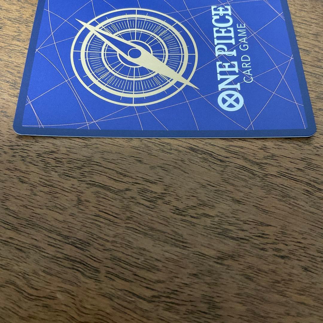 ワンピースカードゲーム　トップマン・ウォーキュリー聖 レッドパラレル　赤