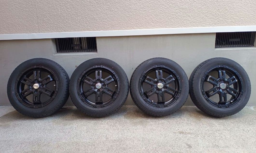 B-MUD Z14インチホイールタイヤセット DUNLOP EC300＋