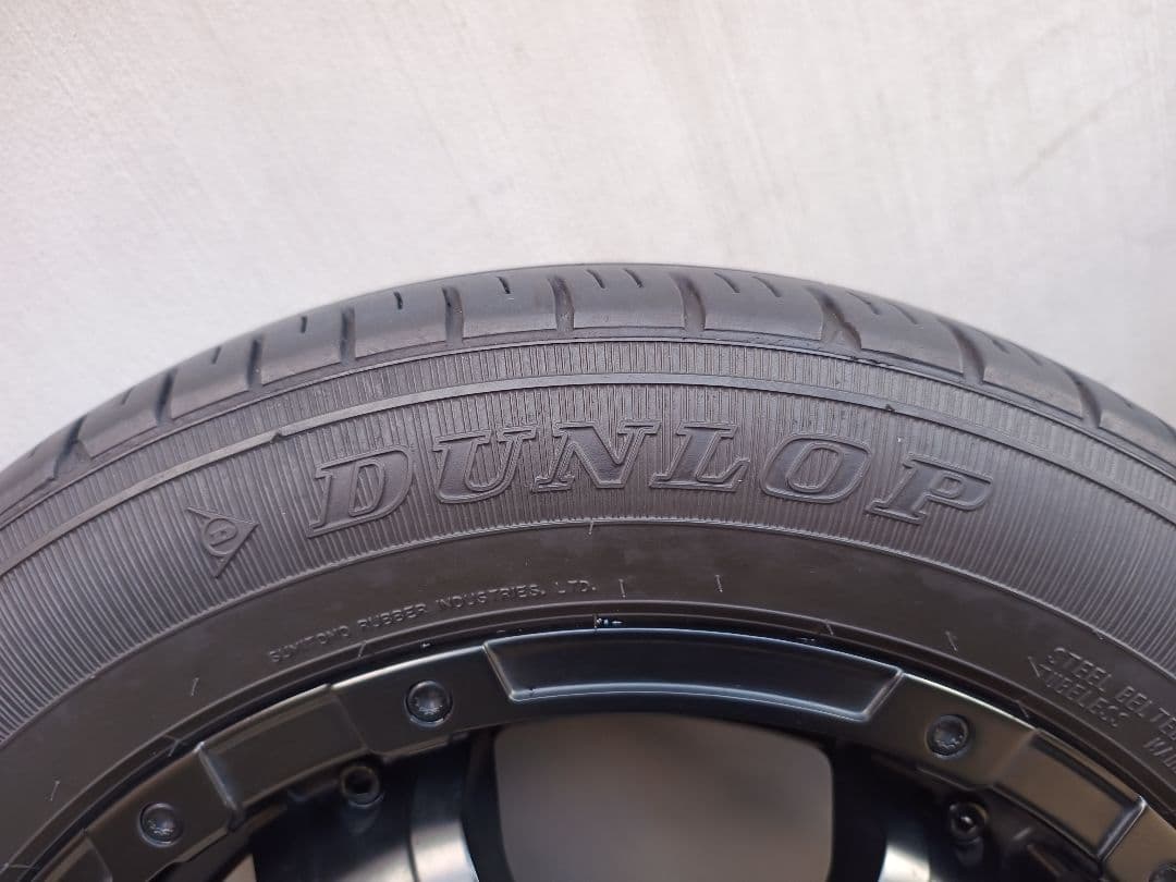 B-MUD Z14インチホイールタイヤセット DUNLOP EC300＋