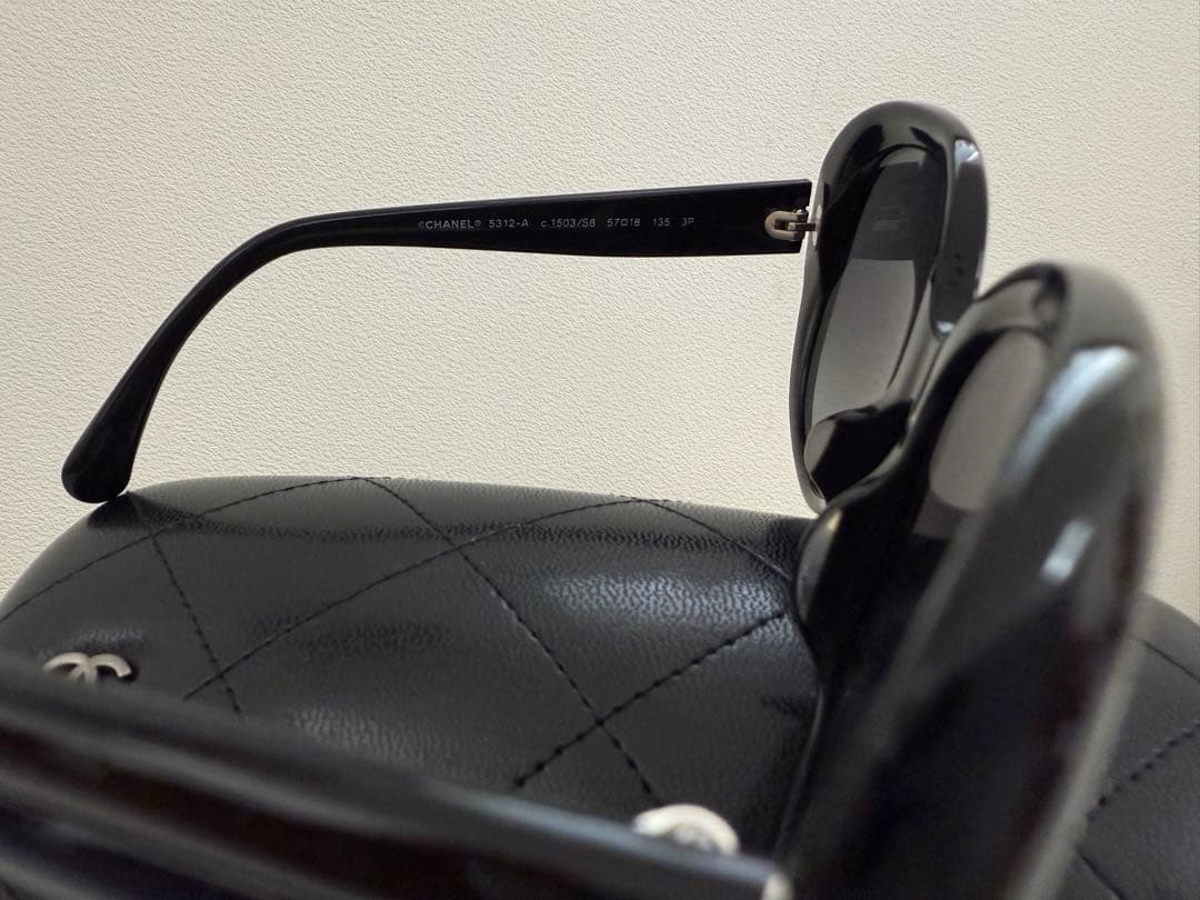 ★美品　CHANEL シャネル サングラス　偏光タイプ　 ブラック