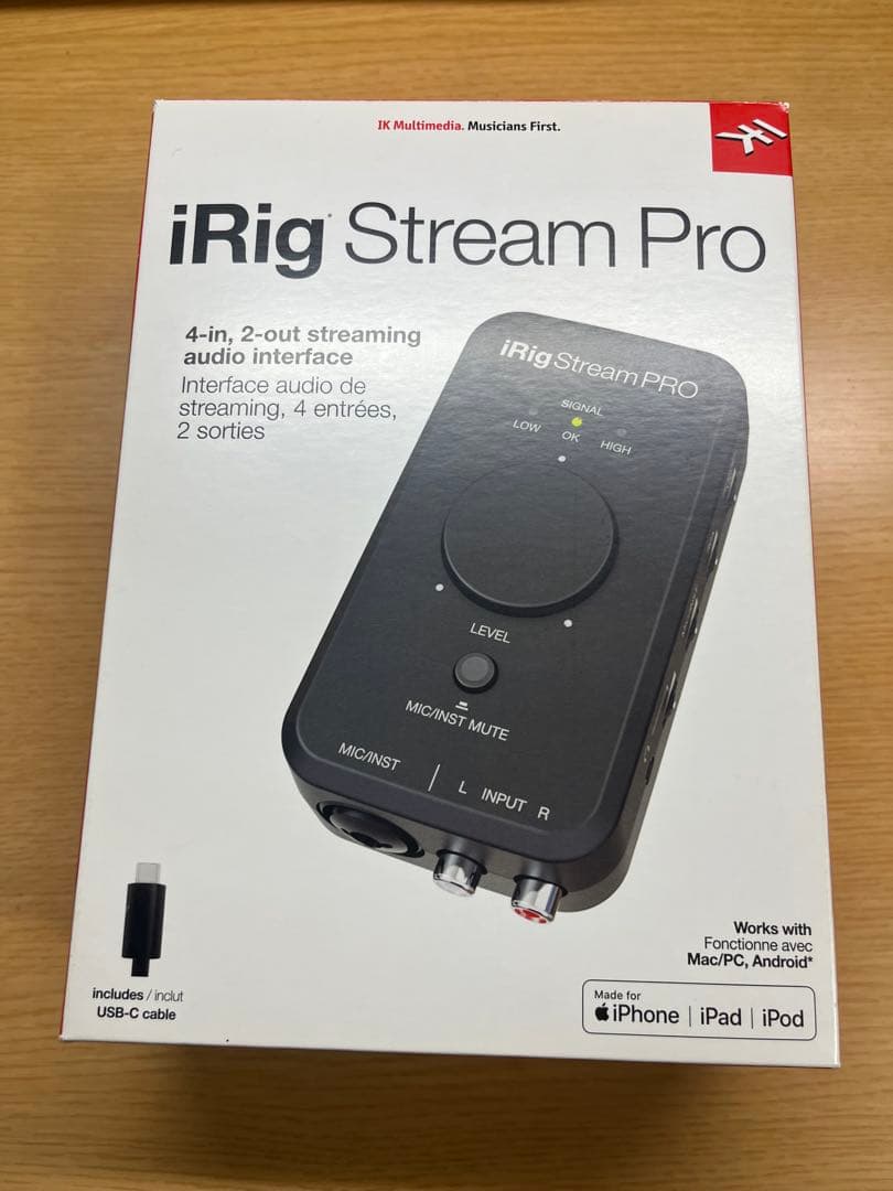 irig stream pro 美品