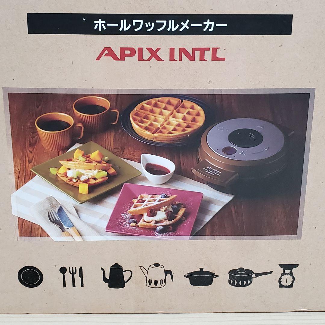 【未使用】My Bistro ホールワッフルメーカー ブラウン AWM-297