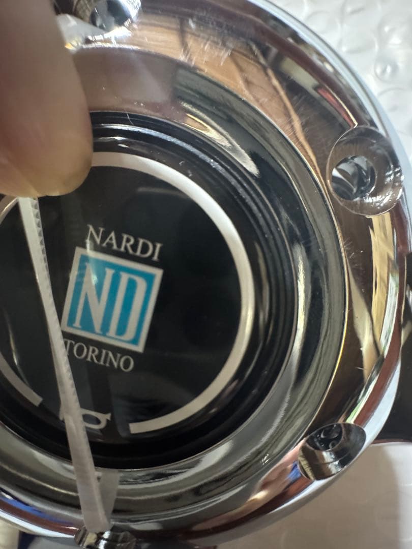 ウッド製 3スポーク ステアリングリベット打ち❣️珍品❣️