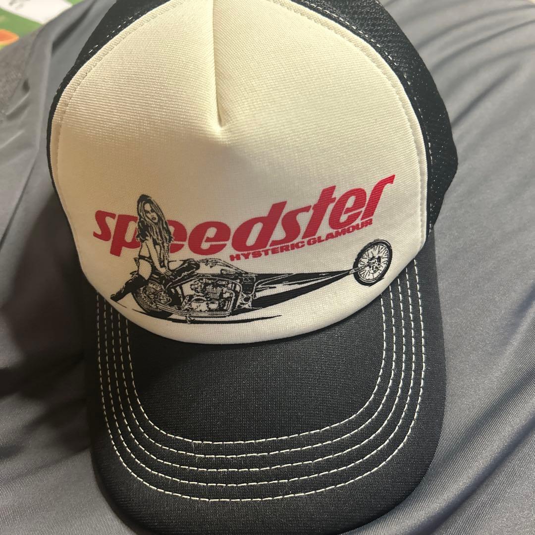 正規品　ヒステリックグラマー　キャップ speedster メッシュキャップ
