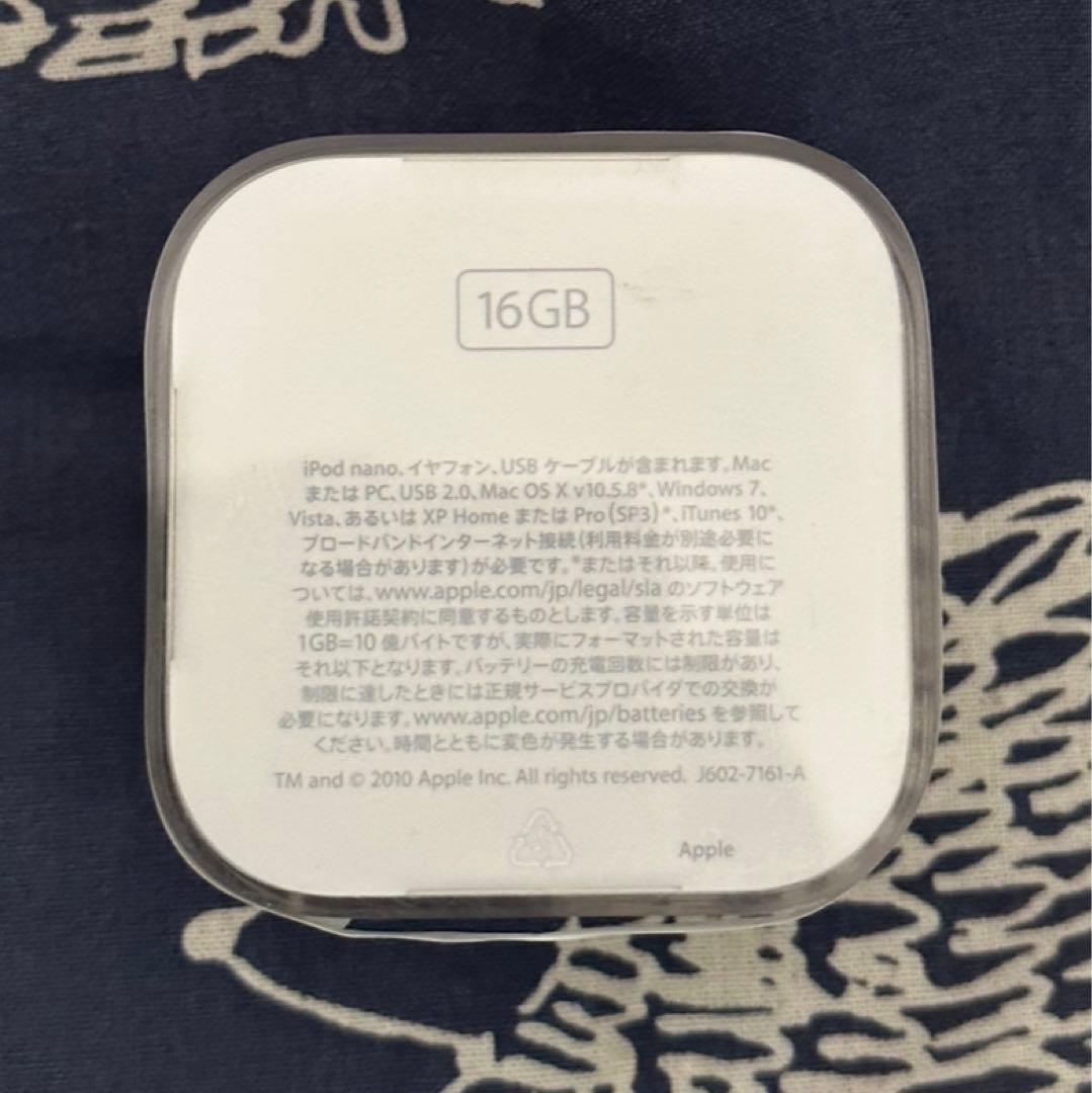 【新品未開封】Apple iPod nano 第6世代Graphite 16GB