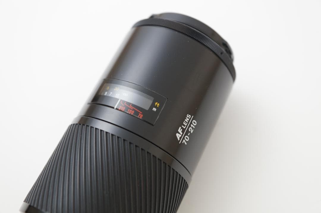 さかさねこ　ミノルタ 70-210mm F4とソニー35mm1.8 セット